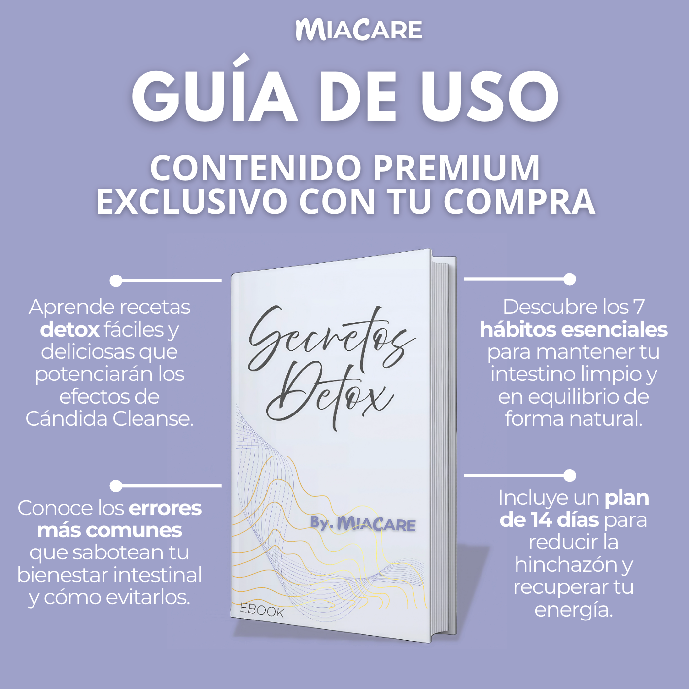 CANDIDA CLEANSE® DETOX NATURAL - 60 cápsulas